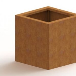 Cortenstaal plantenbak 400x400